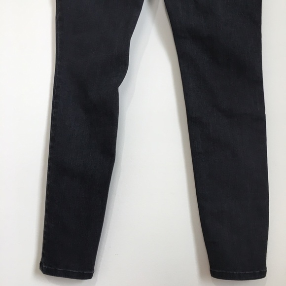 Wassino High Rise Jeggings Black Stretch Skinny Jeans - Picture 6 of 15